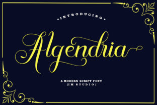 Algendria: A Dynamic Font for Modern Web Design