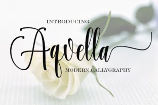 Aqvella: A Beautiful Calligraphy Font for Editorial Design