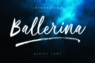 Ballerina: A Perfect Script Font for Elegant Handmade Designs