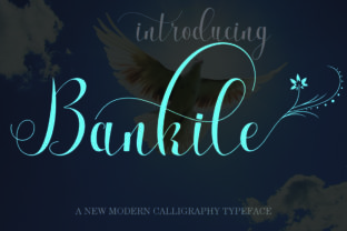 Bankile: The Perfect Modern Calligraphy Font for Your Brand