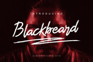 Blackbeard: A Striking Brush Font for Editorial Design