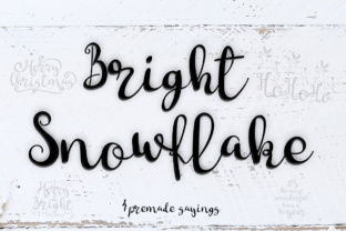 Bright Snowflakes: A Charming Handwritten Font for Web Design