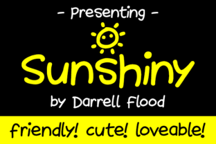 Discover Sunshiny: A Charming Script Handwritten Font