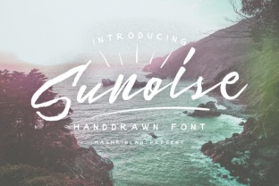 Discover the Charm of Sunoise: A Modern Handwritten Font