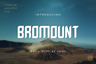 Discover the Elegance of Bromount: A Sleek Sans Serif Font