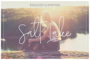 Discovering Salt Lake: A Fresh Calligraphy Font for Designers