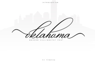 Elegant Oklahoma Font: A Perfect Script for Editorial Design