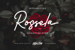 Elevate Your Brand with Rossela: A Signature Font for Elegant Design