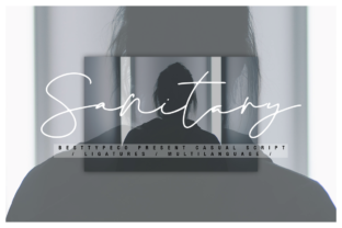 Elevate Your Brand with Sanitary: A Fresh Calligraphy Font