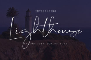 Elevate Your Craft with Lighthouse Script Font