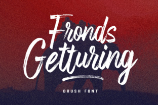 Fronds Getturing: A Versatile Script Handwritten Font
