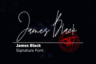James Black: A High-Class Handwritten Font for Makers