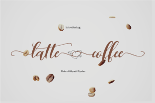 Latte Coffee: A Modern Calligraphy Font for Elegant Designs