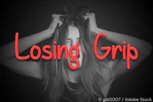 Losing Grip: A Handwriting Font for Stylish Publications