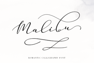 Malibu: A Fresh Handwritten Script Font