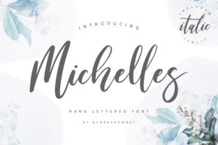 Michelles Script: A Handwritten Font for Creative Makers