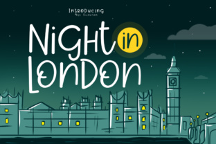 Night in London: A Playful Font for Memorable Branding