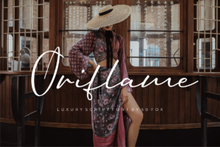 Oriflame Script: A Handwritten Font for Elegant Branding