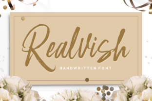 Realvish: A Handwritten Script Font for Editorial Design