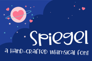 Spiegel: A Whimsical Script Handwritten Font for Creative Branding
