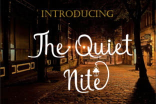 The Quiet Nite: Elevate Your Campaign with Elegant Script