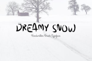 Unleash Creativity with Dreamy Snow Font