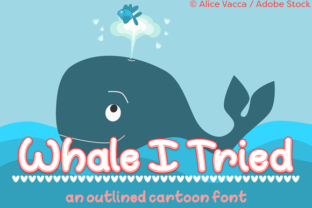 Whale I Tried: A Whimsical Font for Editorial Design